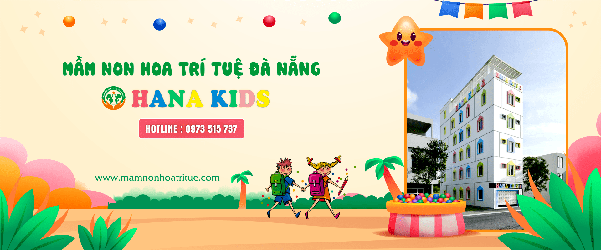 Banner Mam Non Hoa Tri Tue Da Nang