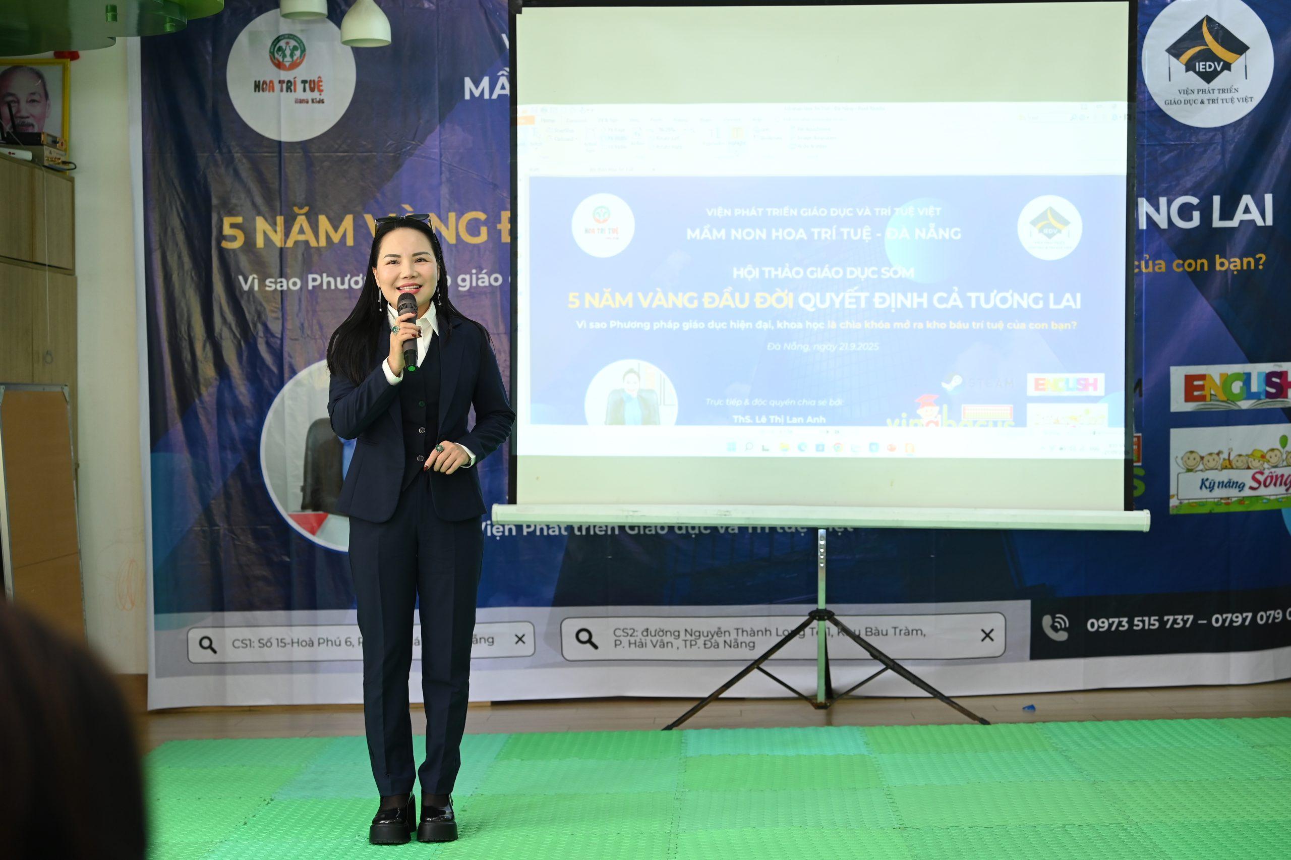 Hội thảo Giáo dục sớm với chủ đề:"5 năm vàng đầu đời – Quyết định cả tương lai" 4 DSC 0186 scaled