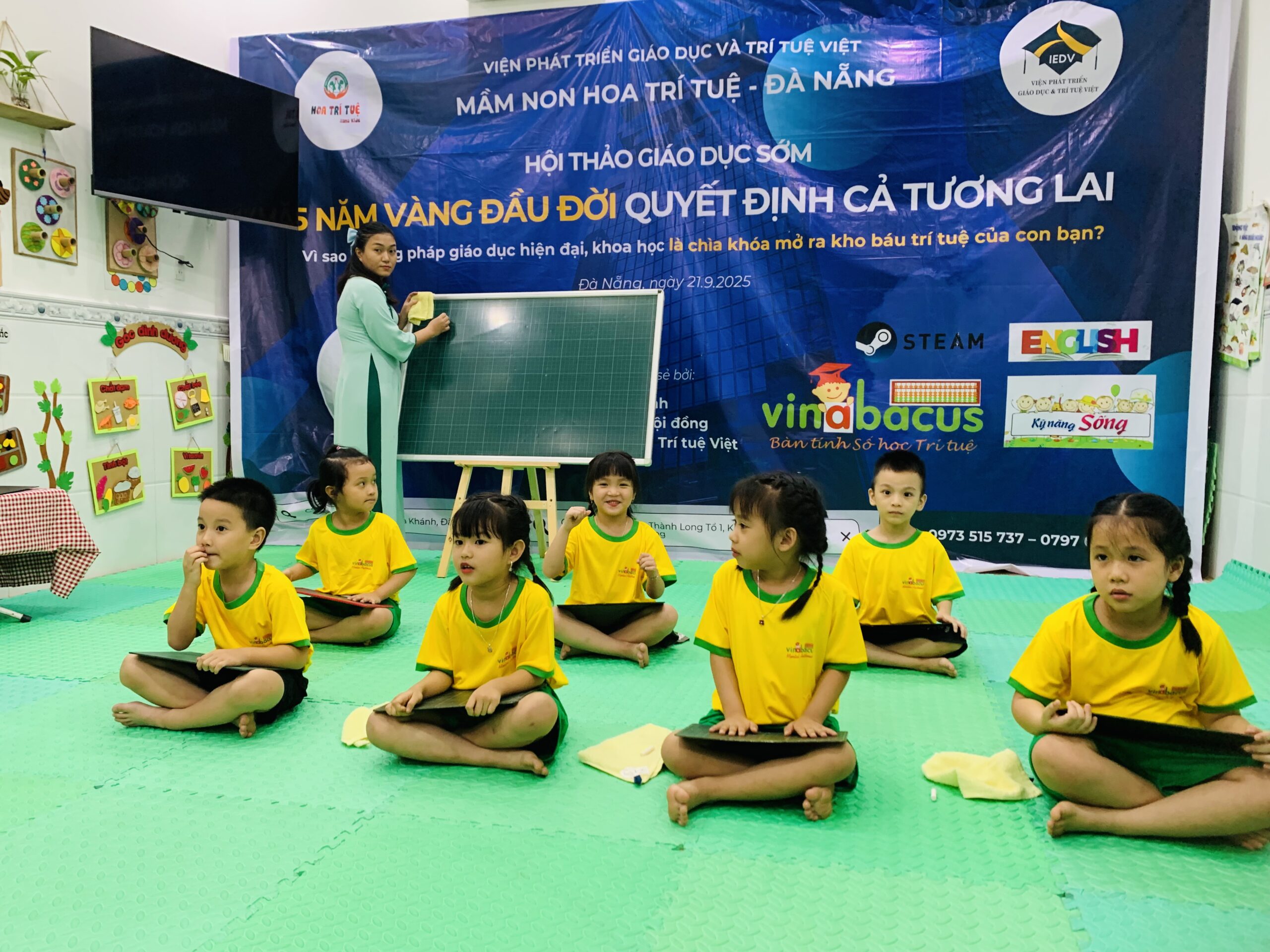 Hội thảo Giáo dục sớm với chủ đề:"5 năm vàng đầu đời – Quyết định cả tương lai" 9 IMG 9561 scaled