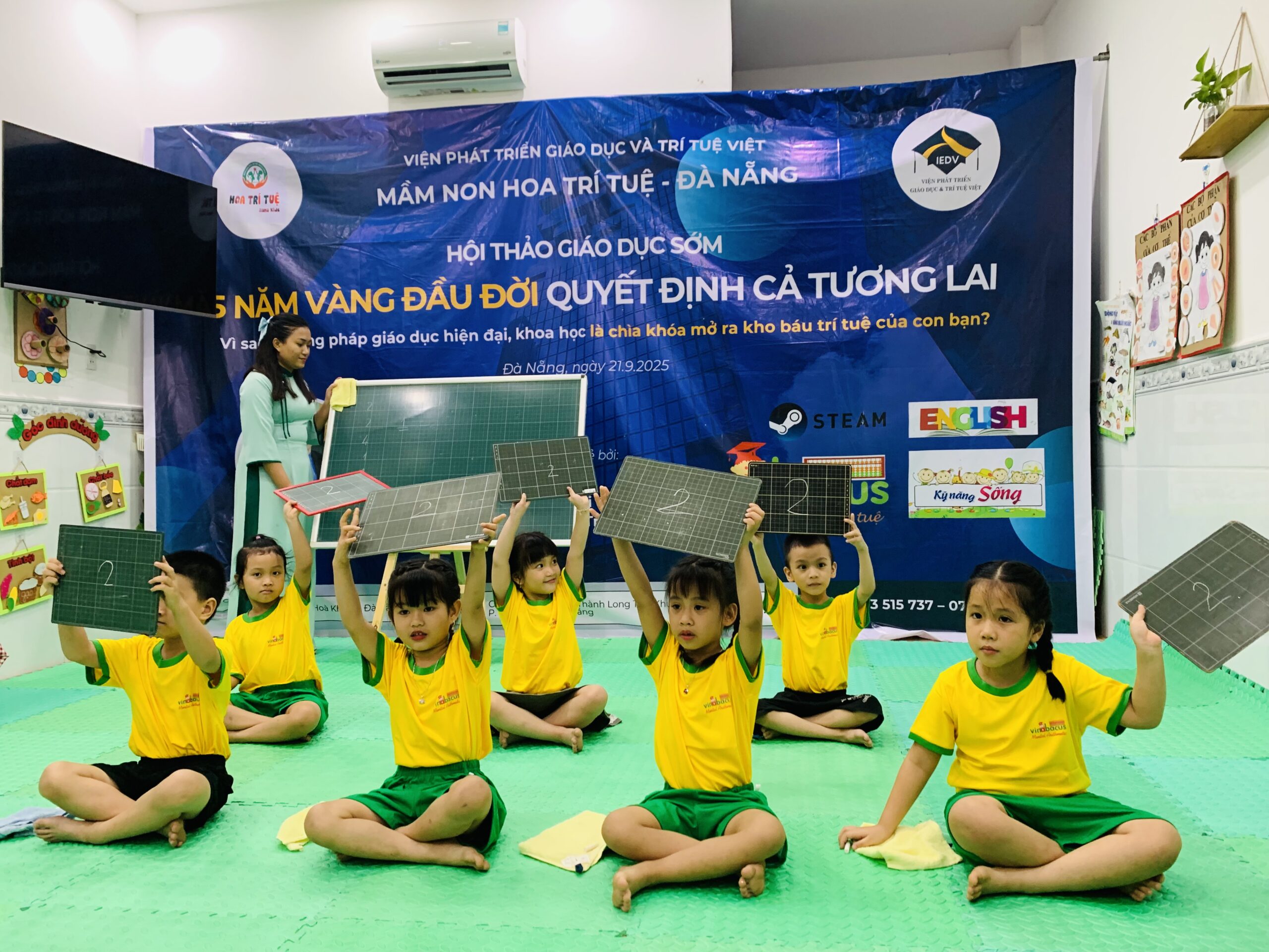 Hội thảo Giáo dục sớm với chủ đề:"5 năm vàng đầu đời – Quyết định cả tương lai" 10 IMG 9565 scaled